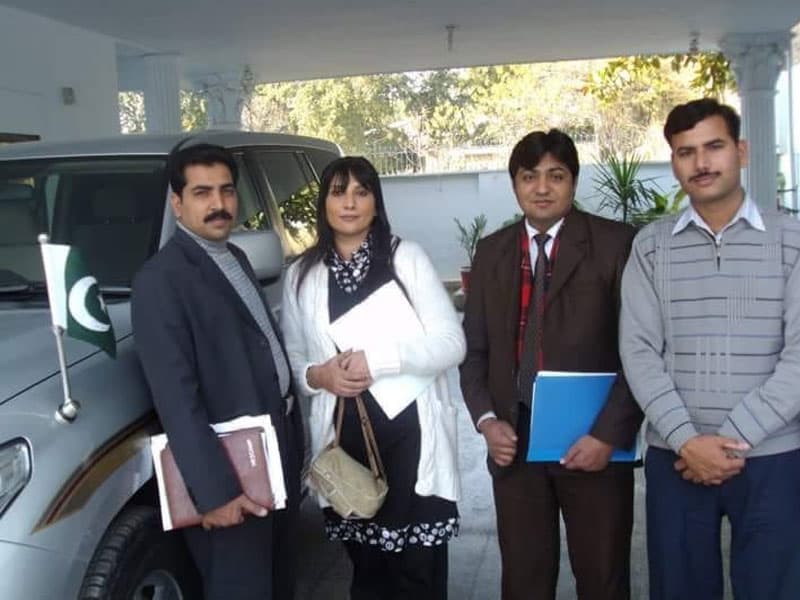 Silver Lining representatives meeting with visiting delegates