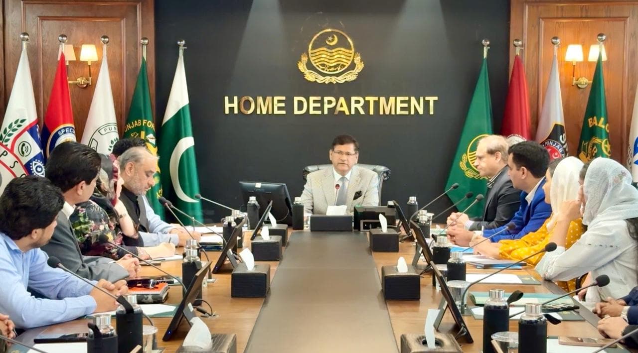 Meeting at the Home Department, Government of Punjab