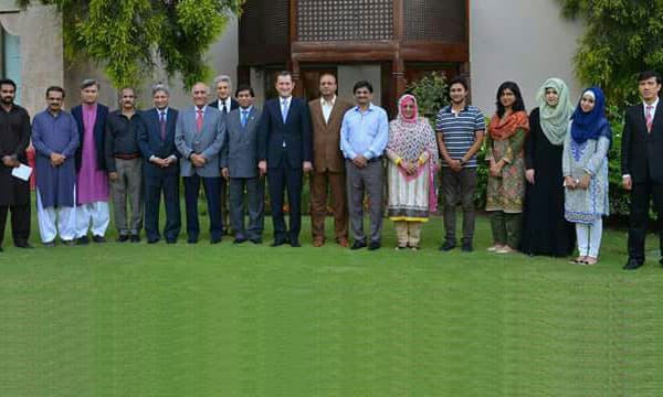 Group photo of Silver Lining Welfare Organization leadership and guests